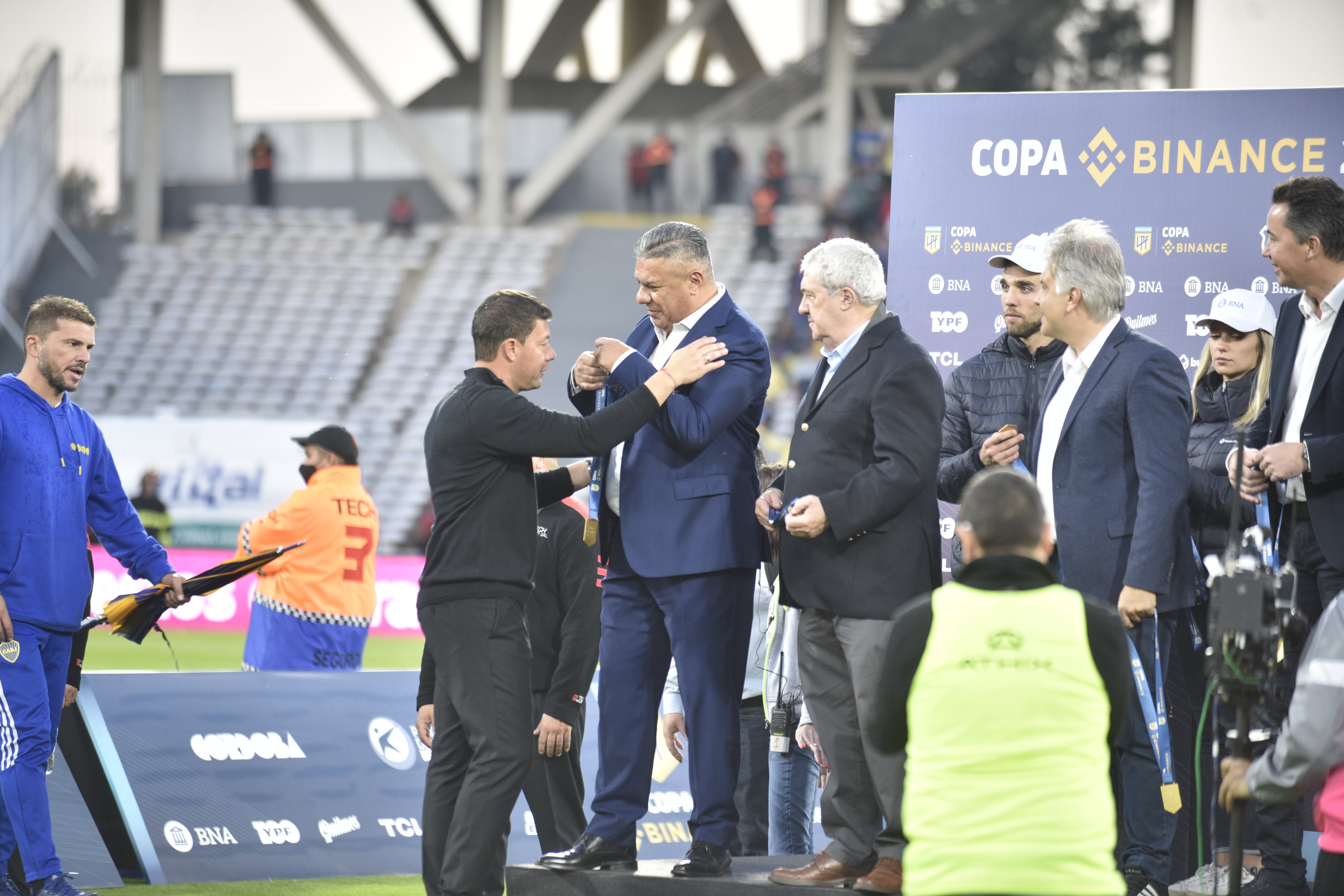 Boca goleó 3-0 a Tigre en la final de la Copa de la Liga Profesional disputada en el estadio Mario Alberto Kempes de Córdoba. (Ramiro Pereyra / La Voz)