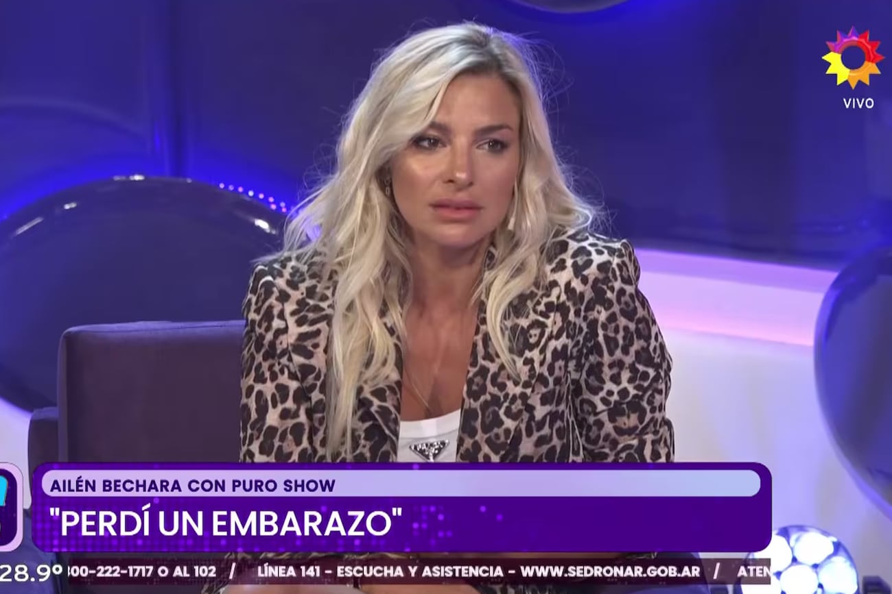 Ailén Bechara en Puro Show, nuevo programa de El Trece. (Foto: captura de pantalla)