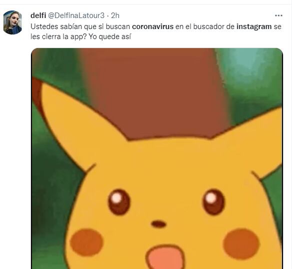 Los usuarios no tardaron en compartir memes sobre lo ocurrido en la red social. (Foto: Twitter)