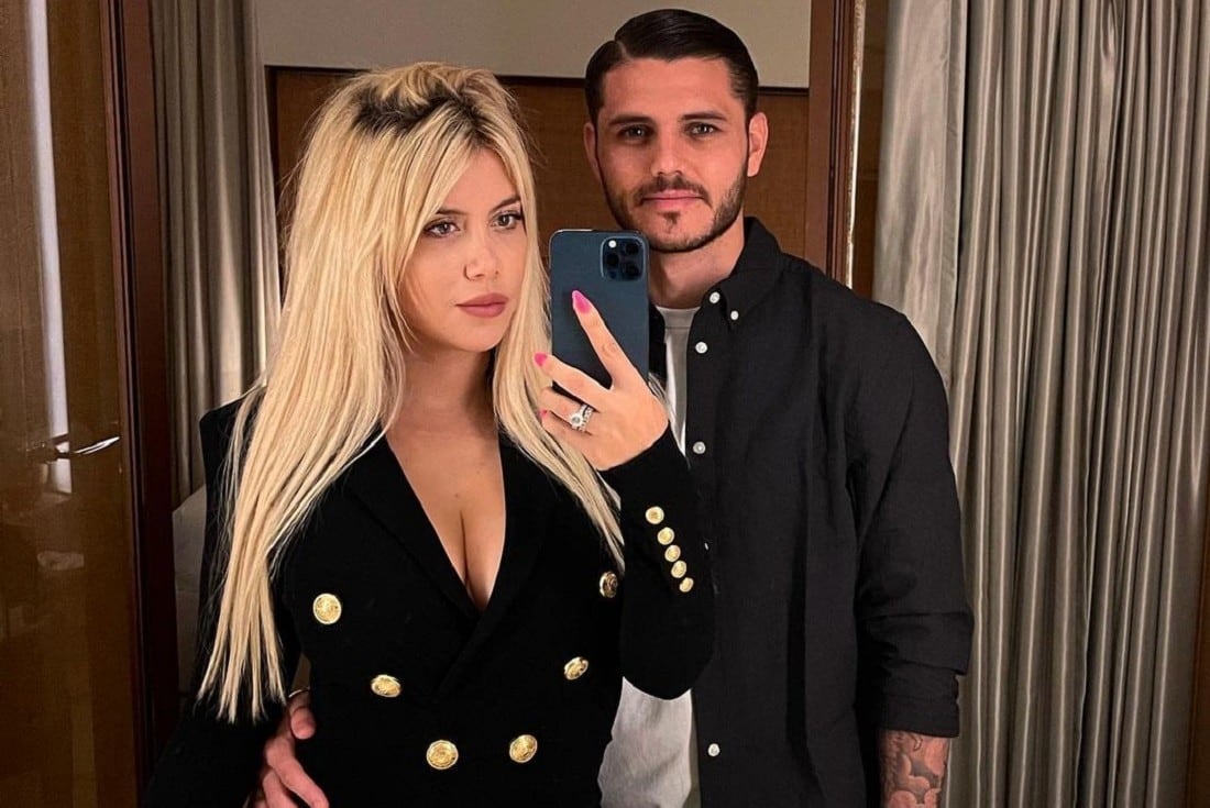 Wanda Nara y Mauro Icardi, juntos nuevamente. (Instagram Mauro Icardi)