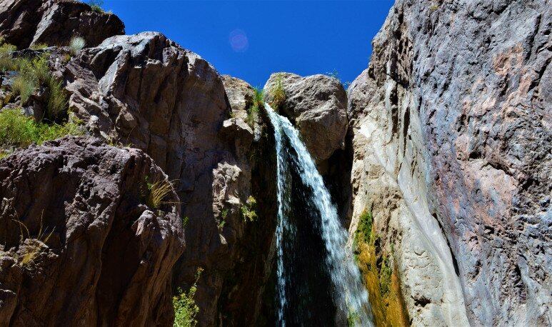 Cascada del Ángel, Potrerillos.