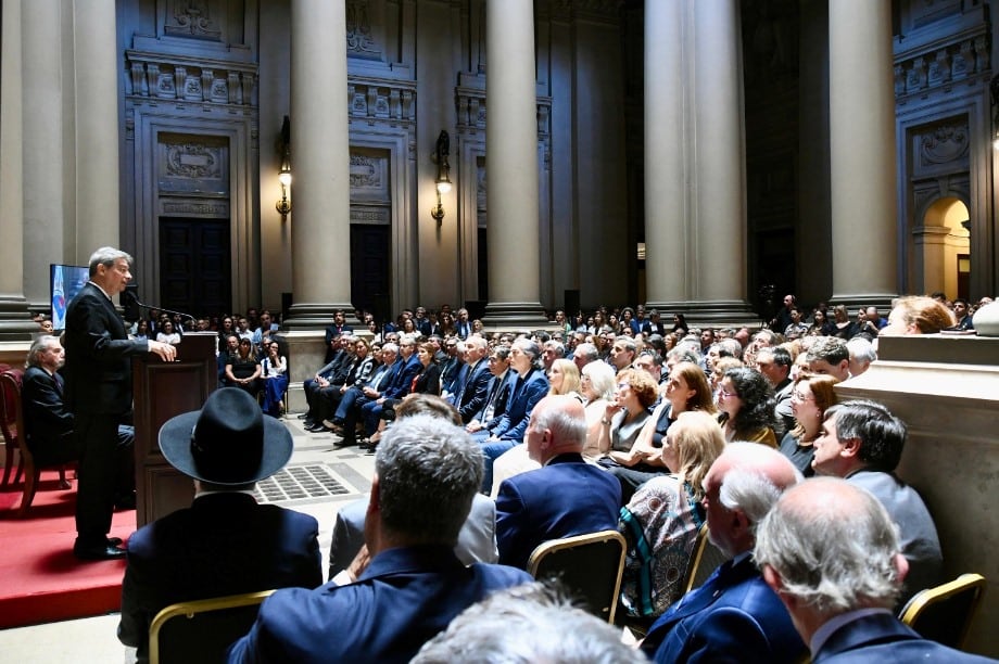 Rosatti en el brindis de fin de año de la Corte Suprema (Foto: CSJ)