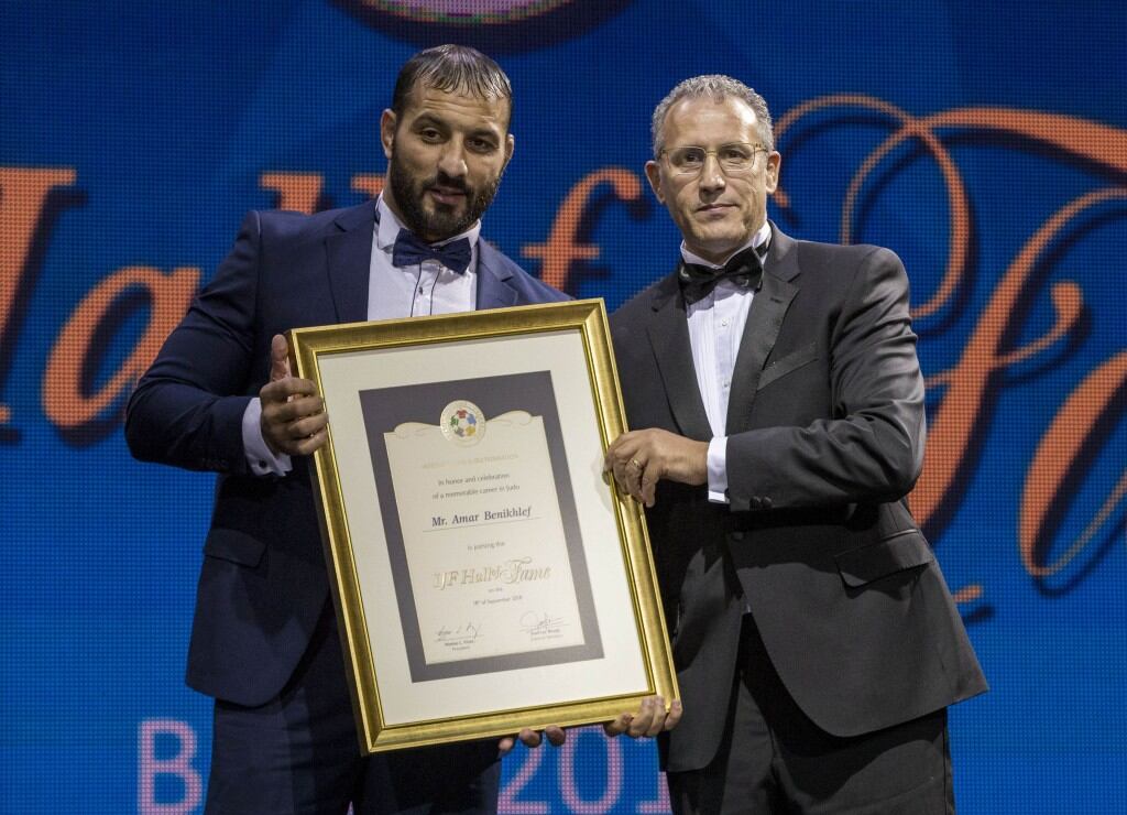 Amar Benikhlef es parte del Salón de la Fama del judo.