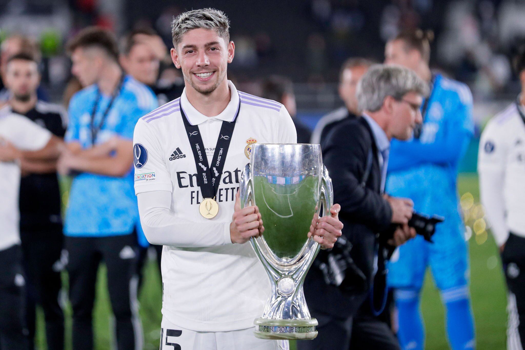 Fede Valverde, campeón con el Real Madrid