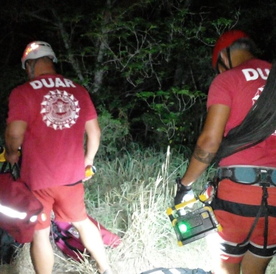 Dos hombres rescatados por el DUAR en Villa Concepción del Tío