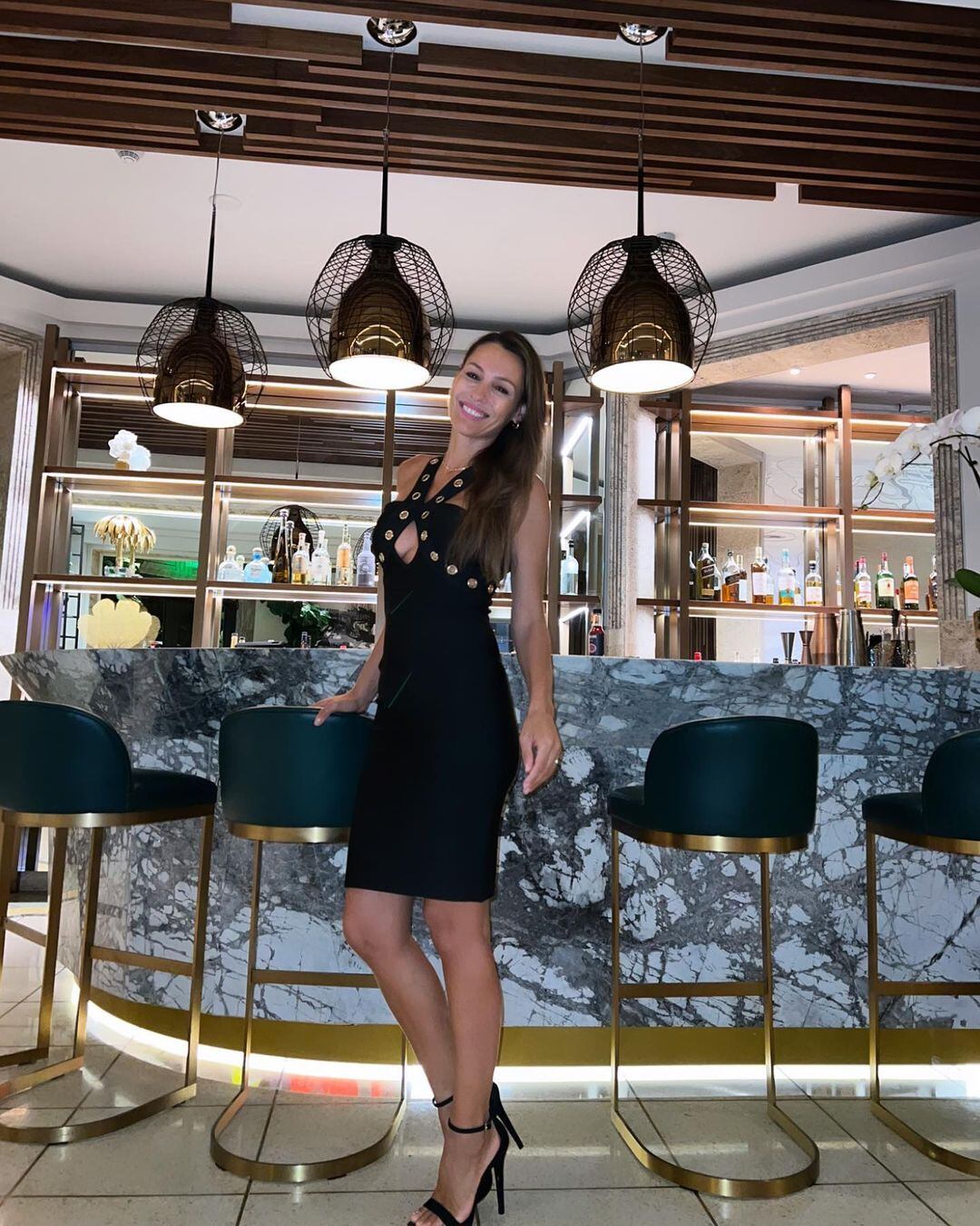 Más de 17  mil 'likes' obtuvo el nuevo look en total black de Pampita, mientras pasa unas nuevas vacaciones en el estado de Florida (EE.UU)