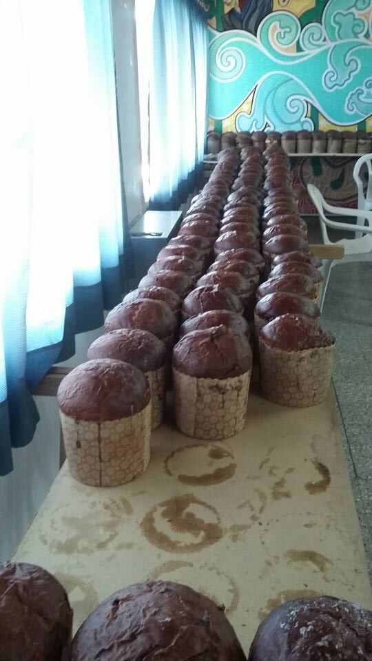 El pan dulce solidario que cocina Nicolás Martínez para Navidad.