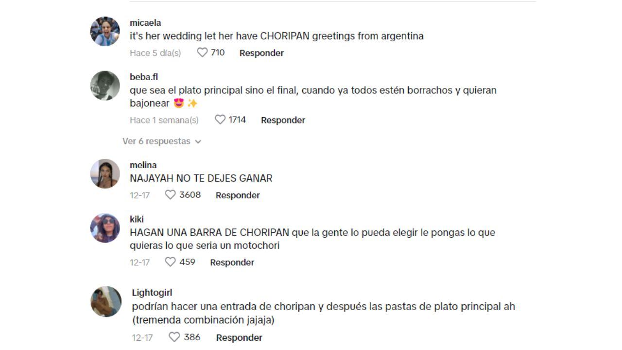 Los comentarios de los internautas.