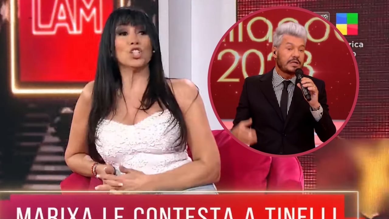 Marixa Balli sobre Marcelo Tinelli.