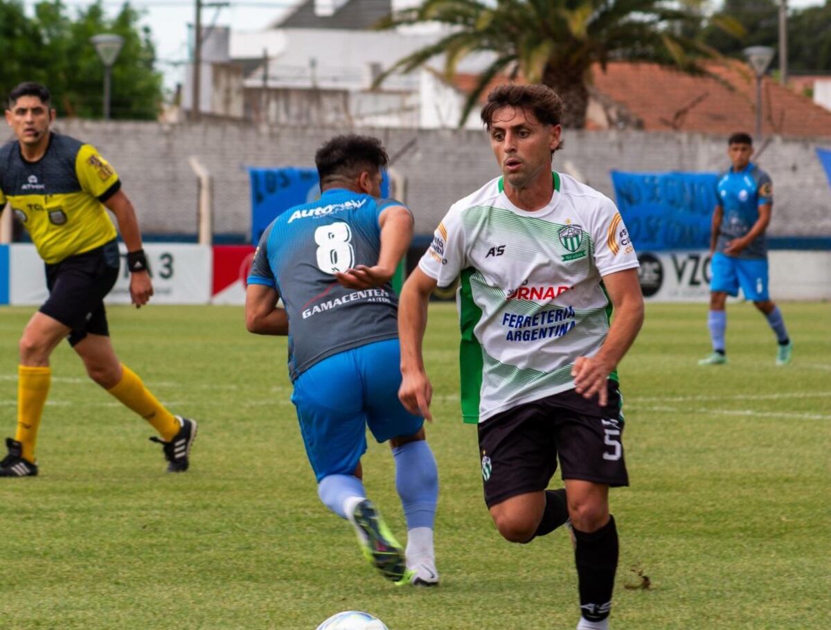 Manuel Vargas hace historia con Germinal de Rawson en el Federal A
