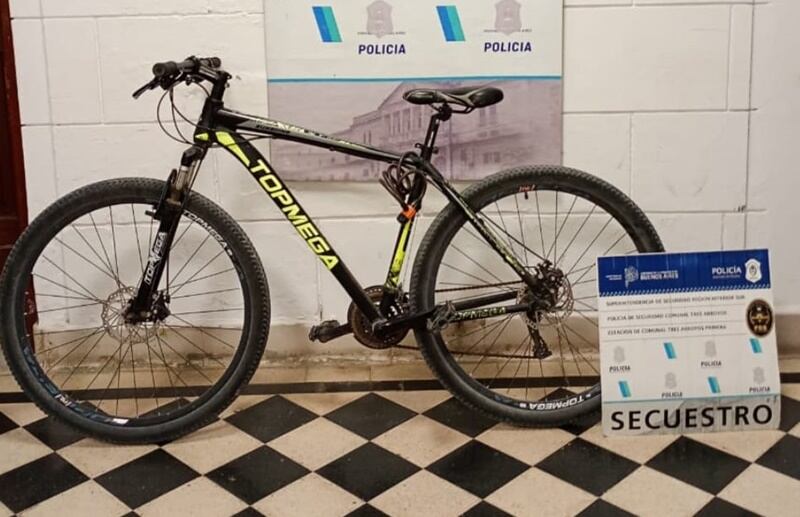 recuperan bicicleta robada