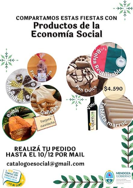 Ya está disponible la canasta navideña con precios cuidados y hecha por emprendedores mendocinos.