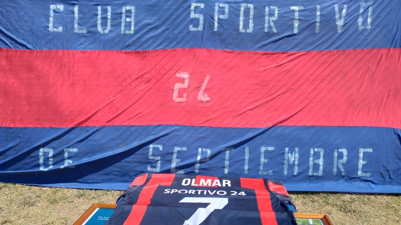 Homenaje a Don Olmar Uriarte Sportivo 24 de Septiembre