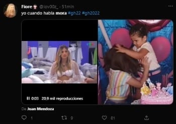 Lluvia de memes en contra de Mora, la participante misionera de Gran Hermano.