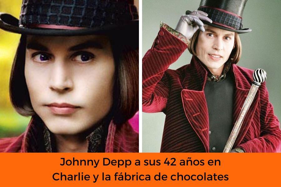 El antes y después de Johnny Depp.