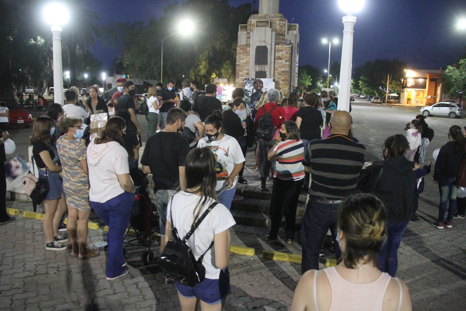 Marcharon por Lucio Dupuy en General Pico, lugar donde fue asesinado.