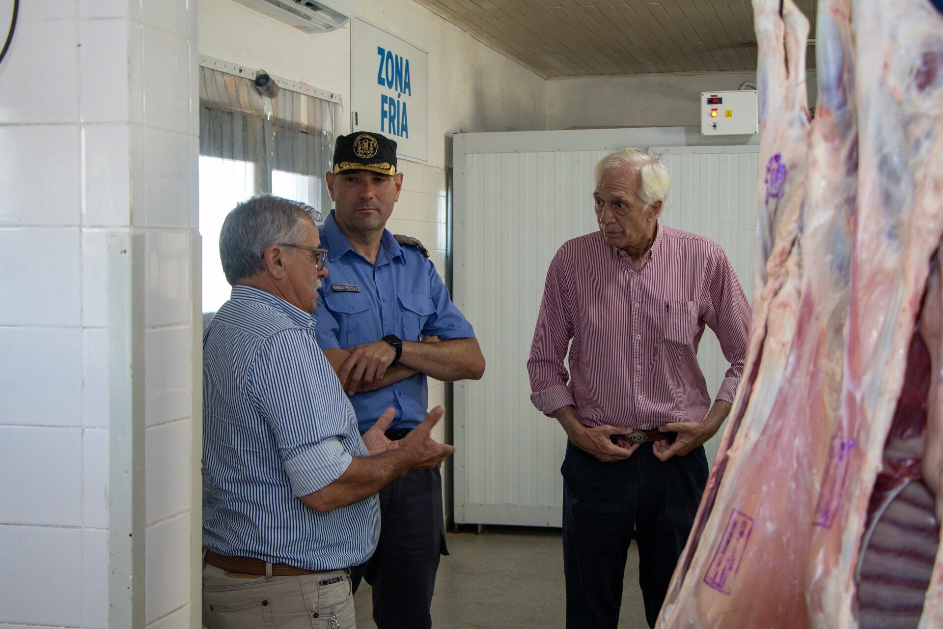 Primera faena de ovinos en el Penal Nº 9 de Gualeguaychú