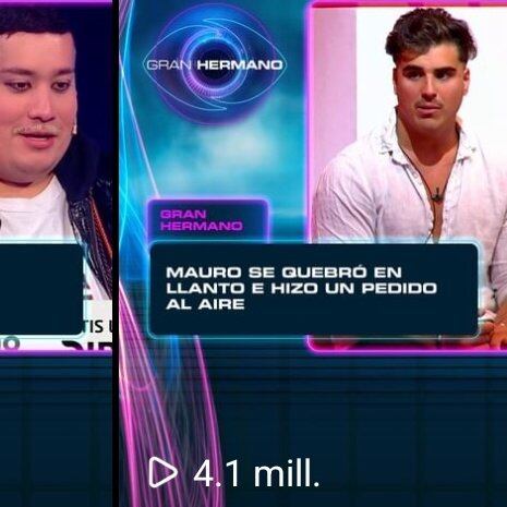 La reacción del público ante el cruce entre Santiago del Moro y Mauro de Gran Hermano 2024