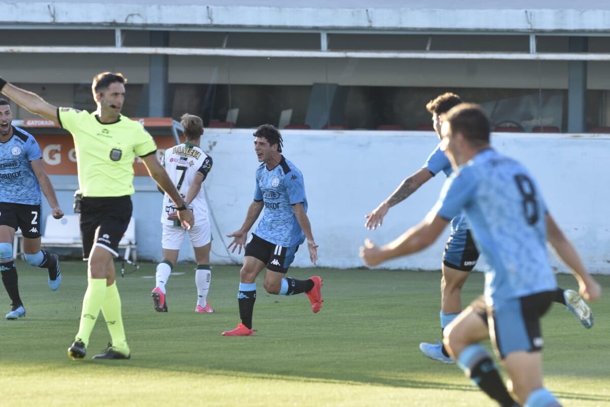 Qué Intento... El golazo de Ulises Sánchez para que Belgrano gane en Alberdi