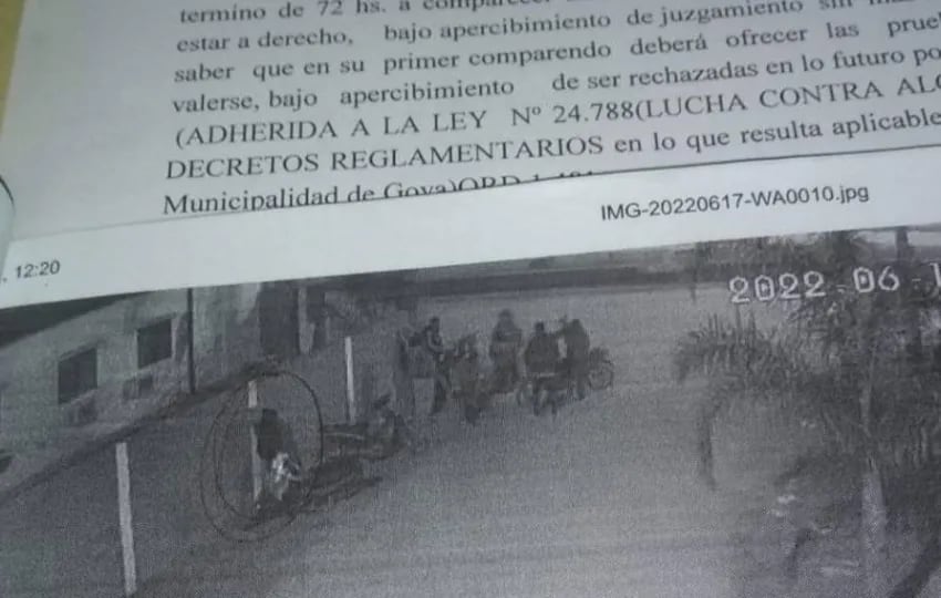 Una vecina de Goya, debe pagar 20 mil pesos porque una persona orinó su muro.