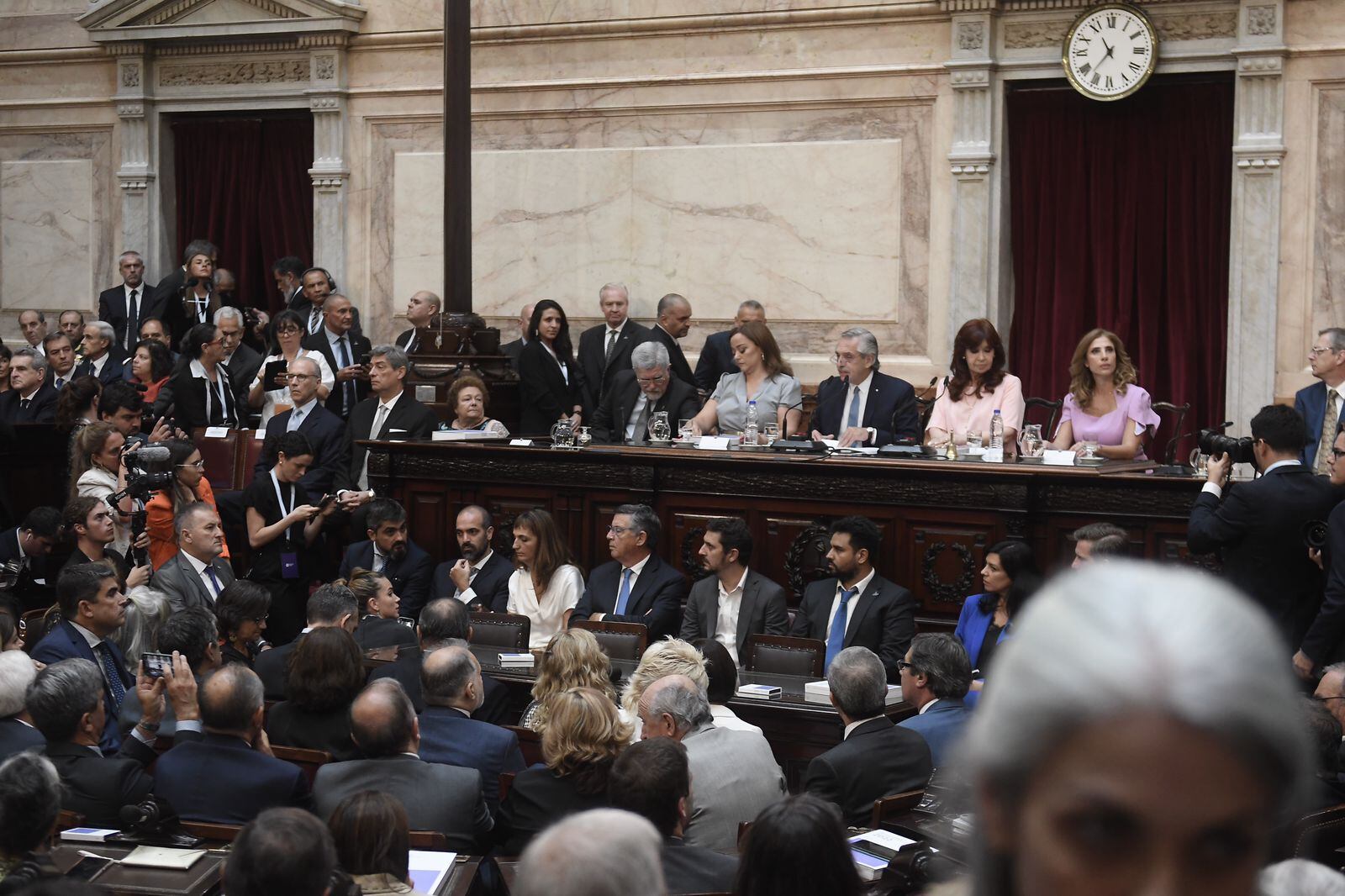 Apertura de las Sesiones Ordinarias en el Congreso de la Nación.