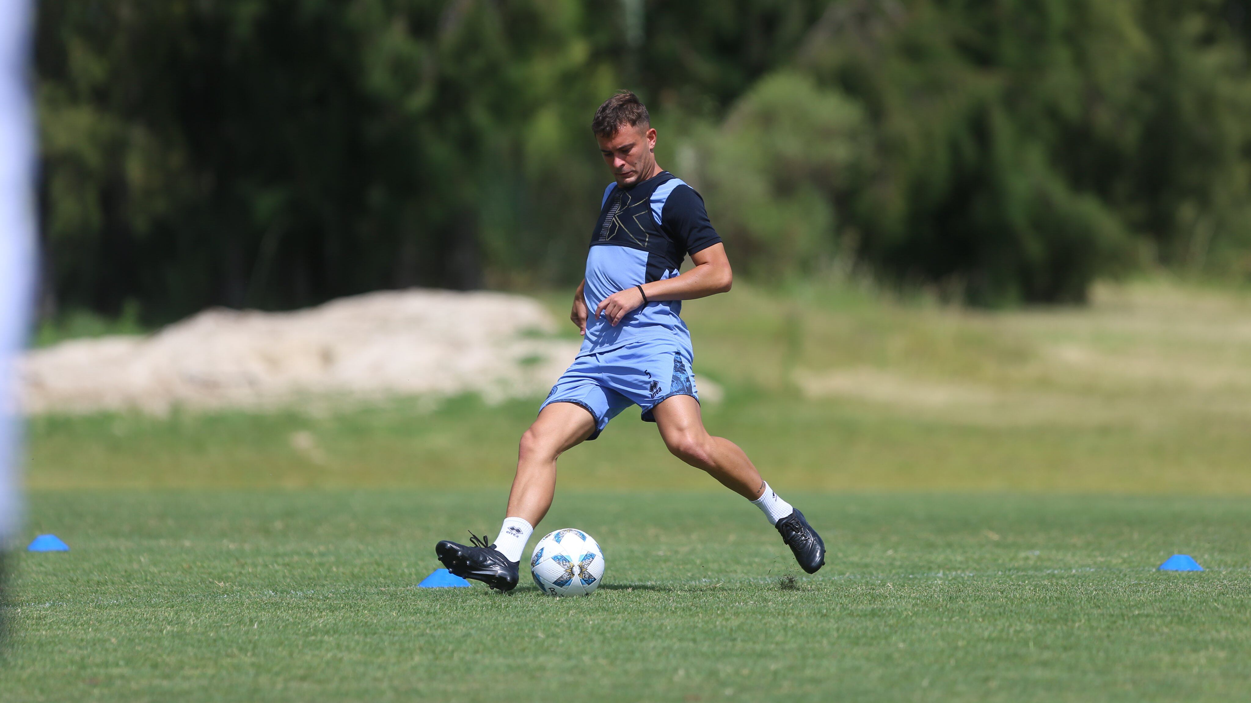 Santiago Longo podría jugar ante Peñarol esta sábado (Prensa Belgrano)