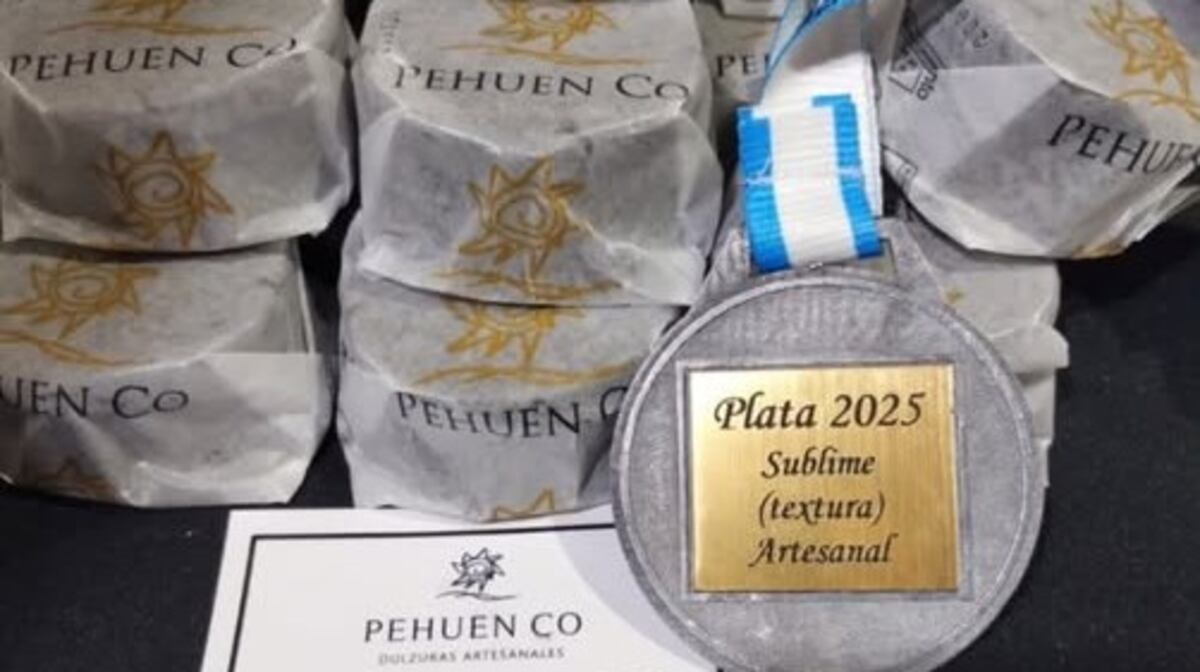 Un alfajor de Pehuen Co otra vez entre los mejores del país