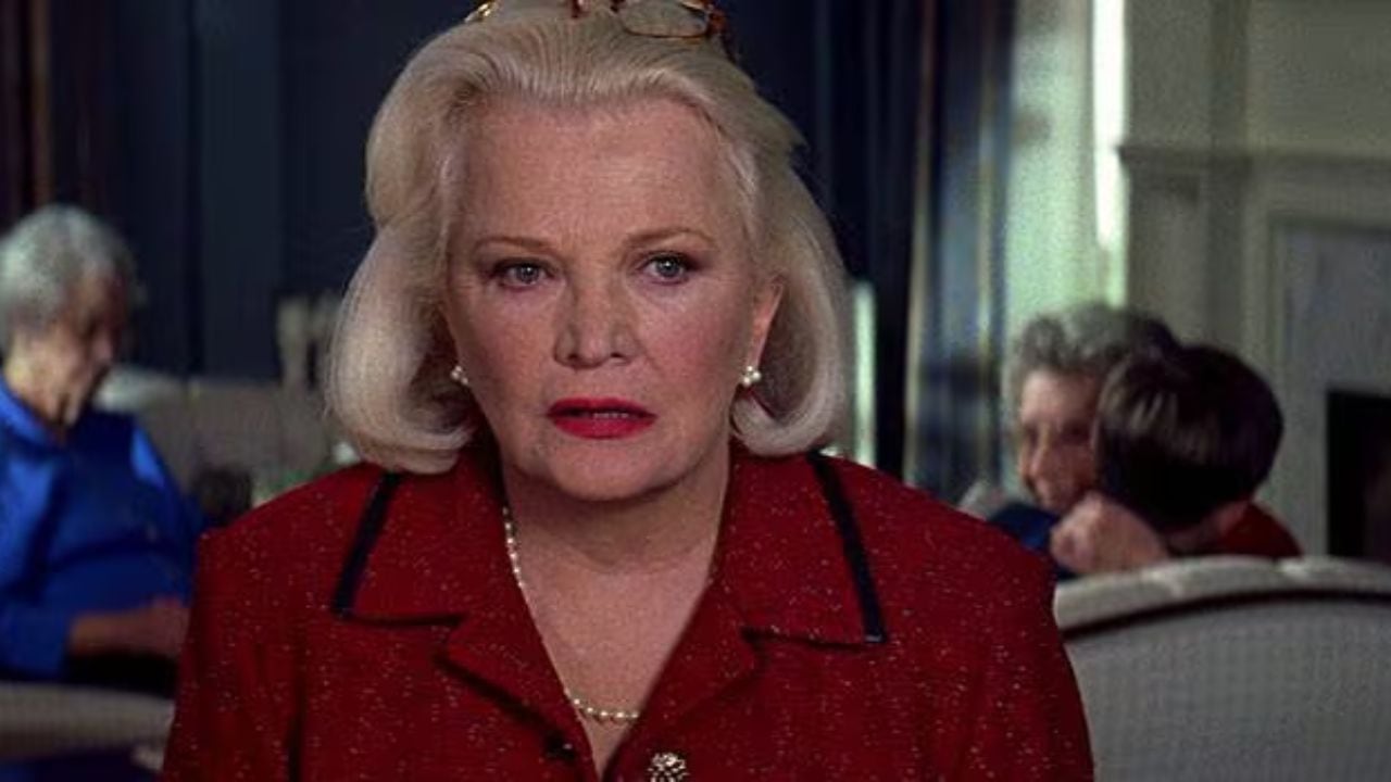 Gena Rowlands, la estrella de “The Notebook”, padece de Alzheimer