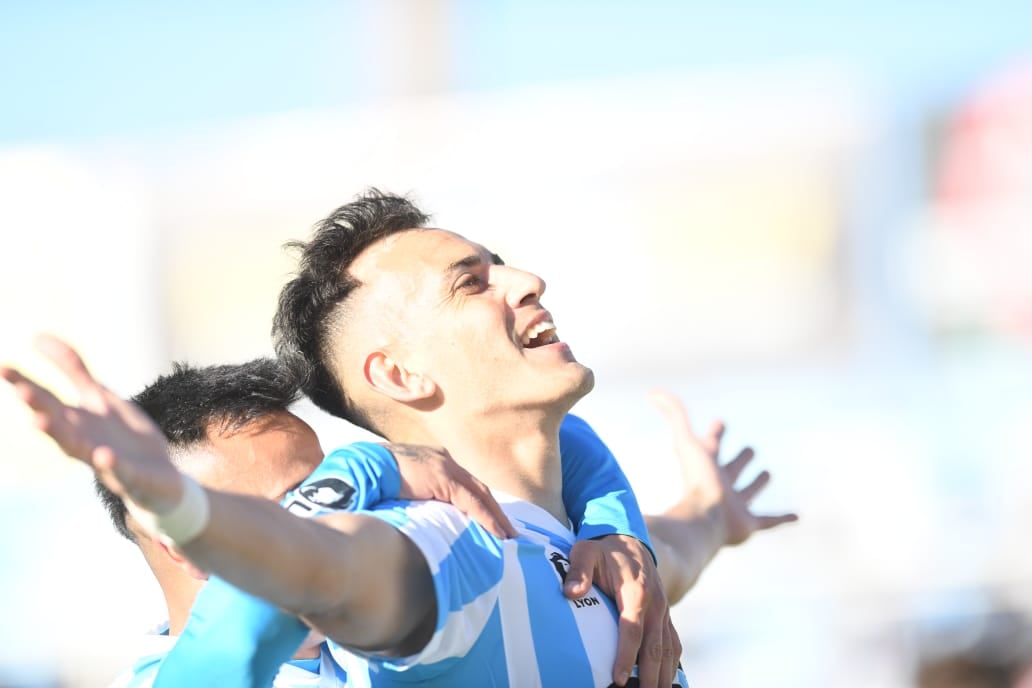 Racing de Nueva Italia recibió a Deportivo Maipú por la Primera Nacional. (Javier Ferreyra / La Voz)