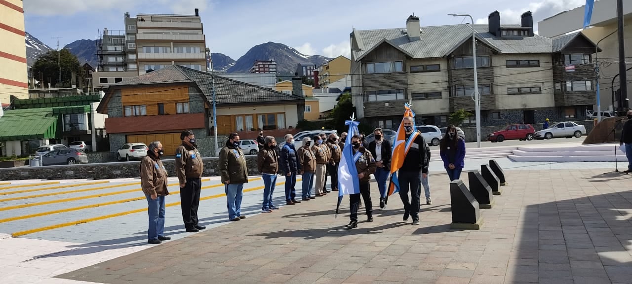 Plaza Malvinas - Ushuaia, Tierra del Fuego