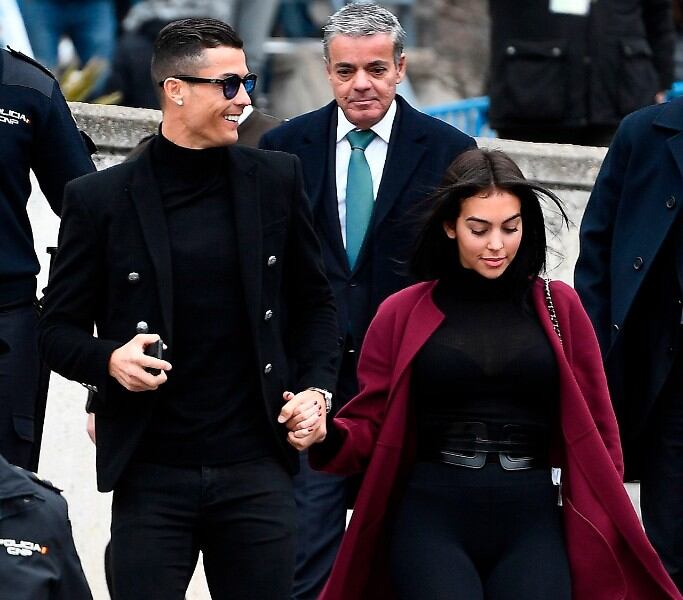 Cristiano Ronaldo y Georgina Rodríguez