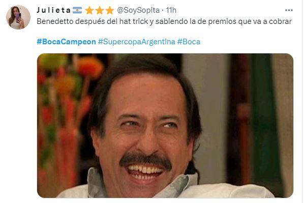 El triunfo de Boca desató memes llenos de euforia y humor negro