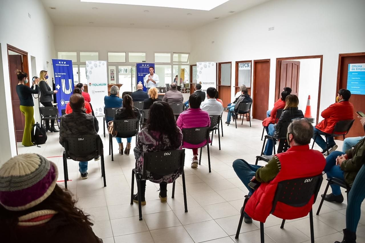 Se realizó la presentación de la tarjeta +U en la ciudad de Tolhuin