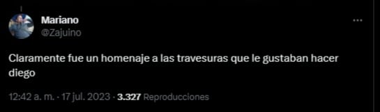 Lionel Messi fue sorprendido por su hijo Thiago y la imagen no pasó desapercibida.