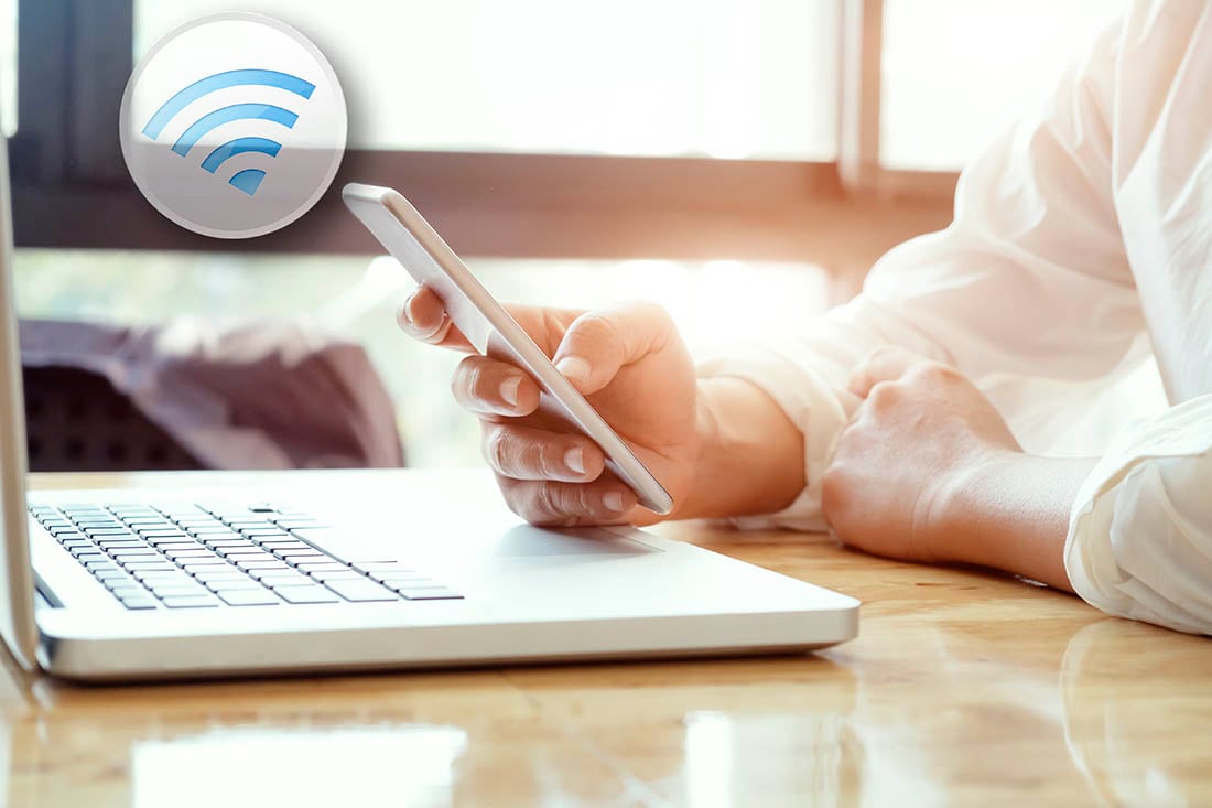 El WIFI se podrá compartir entre los usuarios sin la necesidad de escribir la contraseña. 