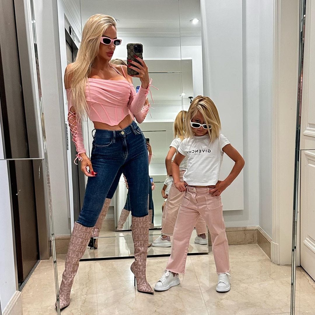 Luciana Salazar y su hija Matilda: “Nos vamos a hacer fotos”