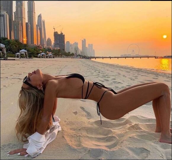 Amante de la playa y las microbikinis: las fotos de Aixa, la mamá de Zoe de Gran Hermano