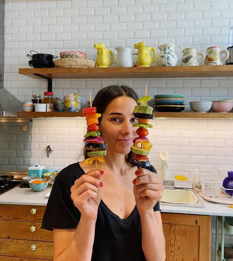 Juana Viale y su pasión por la cocina.