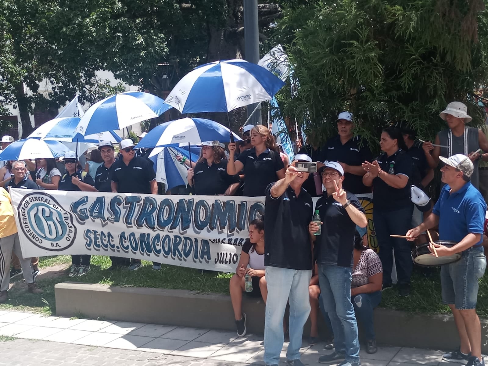 Paro Nacional en Concordia.