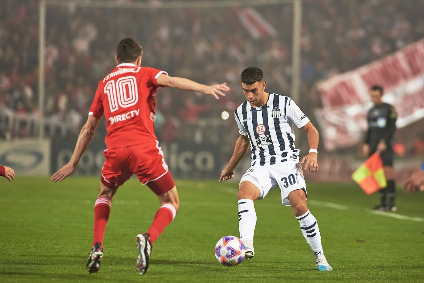 Ulises Ortegoza, figura de Talleres en el partido ante River por a Copa Argentina. (Fotobaires)