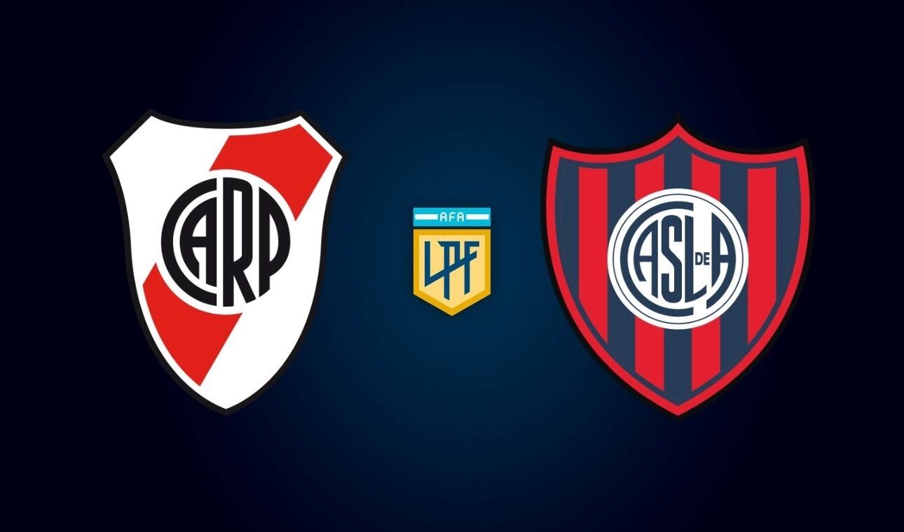 River Plate vs. San Lorenzo por la fecha 24 de la Liga Profesional. / Gentileza.