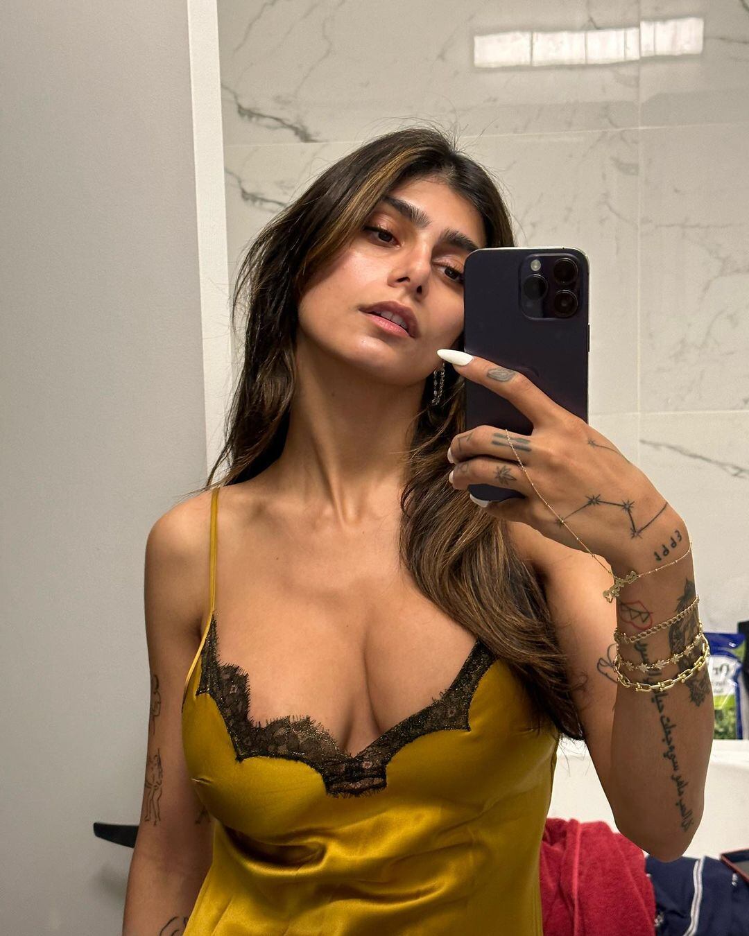 Mia Khalifa dio que hablar con su body