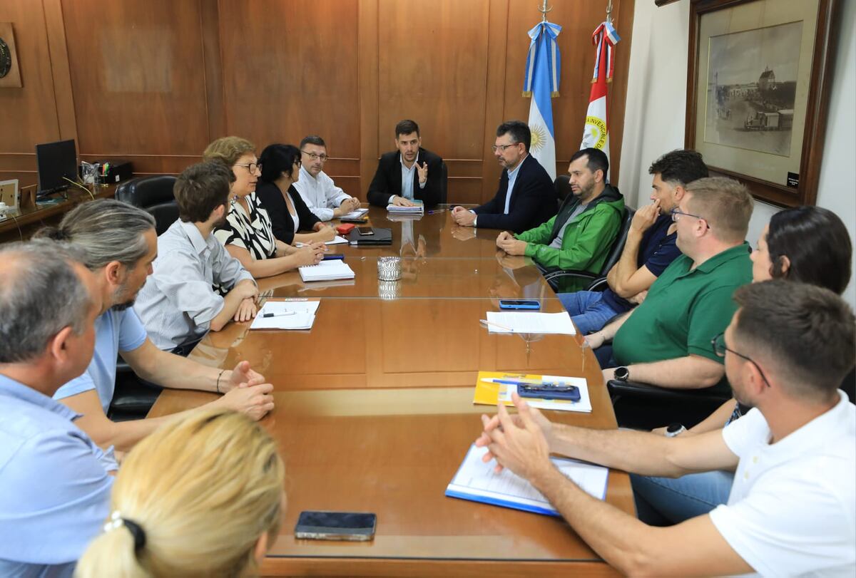 Reunión entre el intendente y concejales para evaluar la respuesta municipal ante el temporal