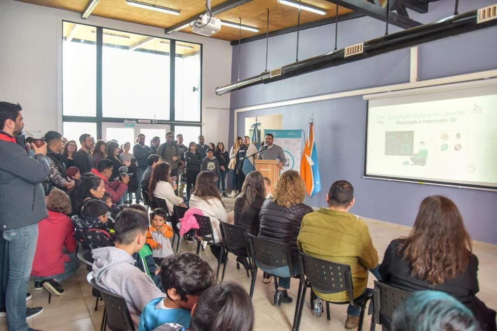 Inclusión tecnológica: inauguraron otro Punto Digital en Ushuaia