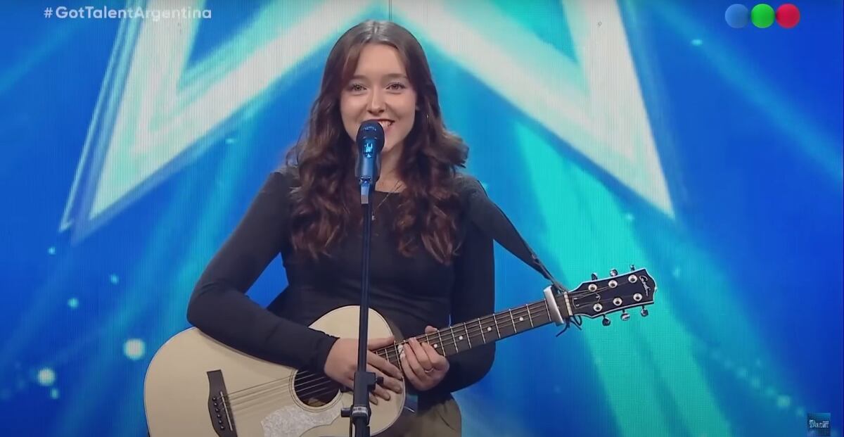 Got Talent Argentina: la cordobesa de 17 años que ganó el botón dorado con su “increíble” voz