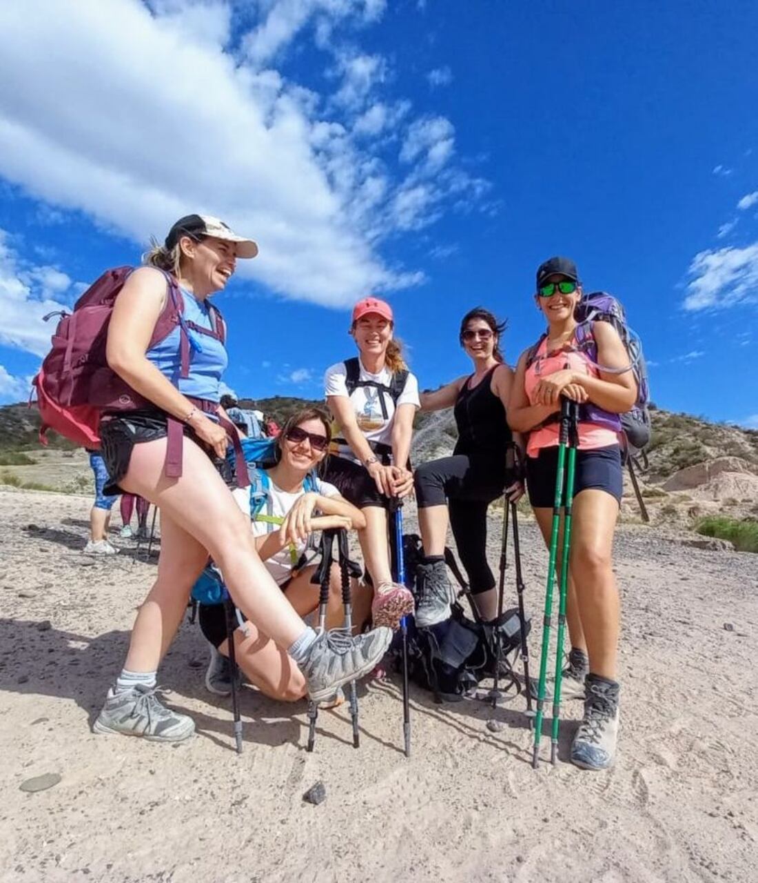 Cuatro mujeres unidas por sus historias de vida y la montaña