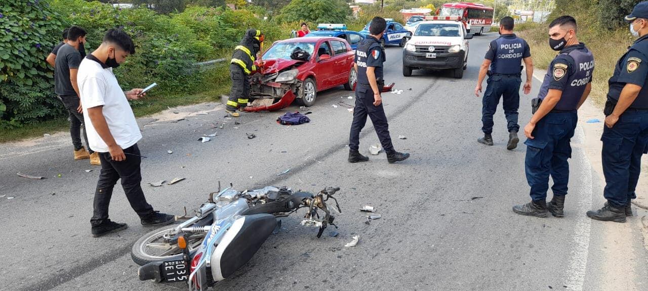 Siniestro en la Ruta 38.