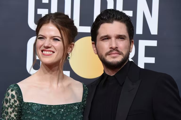 Rose Leslie y Kit Harington.