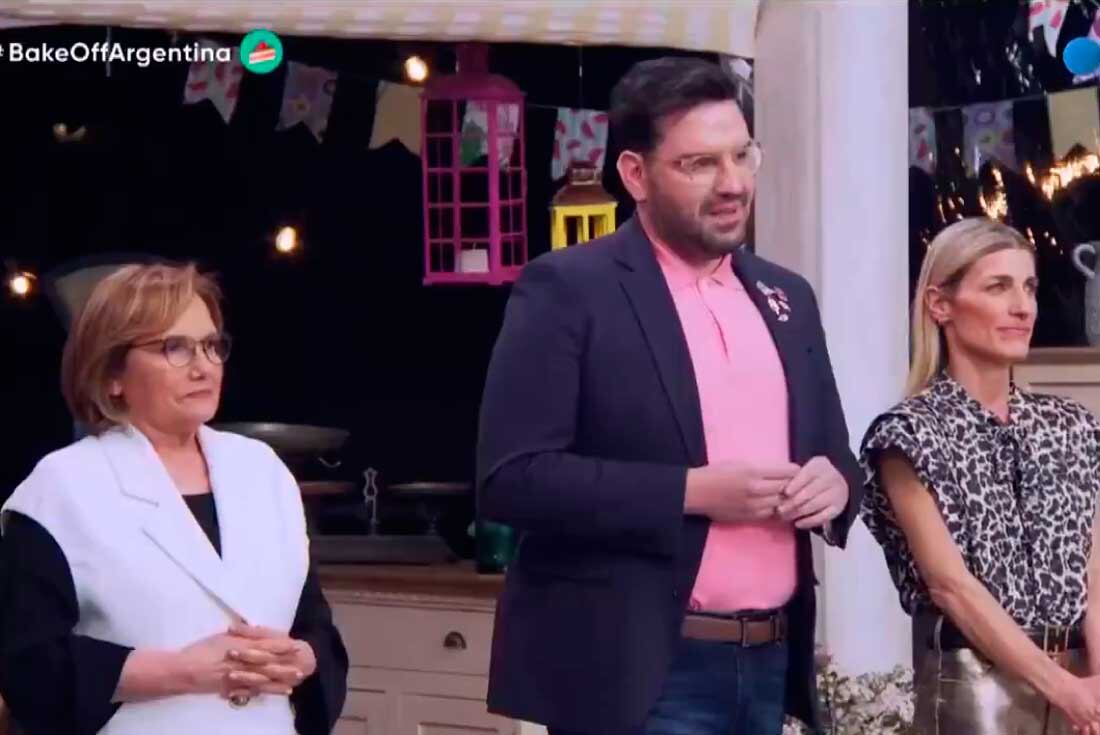 Bake Off y el jurado de esta temporada. (Captura Telefe)