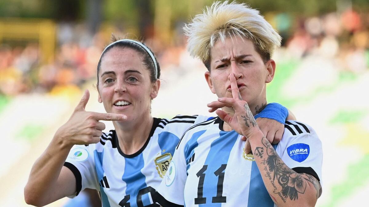 ¡Mirá los goles de la gran goleada de la Selección Argentina femenina contra Uruguay!